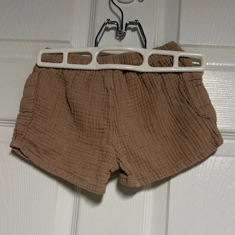 Brown Kids Shorts